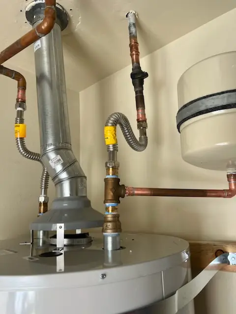 Water heater installation and plumbing repair in Caldwell